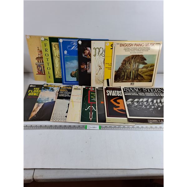 (15) Records Featuring Various Classical Music