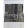 Image 4 : Pair of 1975 Saskatchewan License Plates