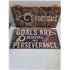 Image 4 : (6) NFL Mancave Signs