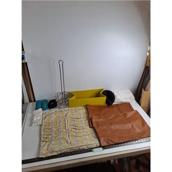 Pillow Covers, TP Holder, Neck Support, Bath Mat, Glass Cases, Foldable Storage Box