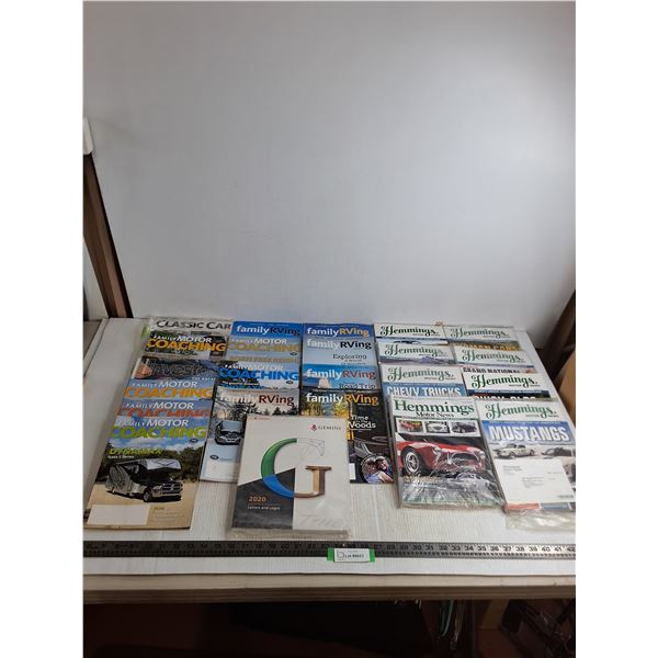 (20+) Automotive/RV/Investor Magazines