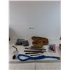 Image 1 : (5) Files, (1) Rasp, (1) Chain, Hole Saw Set, Tool Belt As-Is