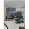 Image 7 : (5) Files, (1) Rasp, (1) Chain, Hole Saw Set, Tool Belt As-Is
