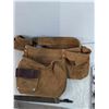 Image 8 : (5) Files, (1) Rasp, (1) Chain, Hole Saw Set, Tool Belt As-Is