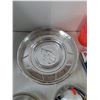 Image 6 : (2) Lamp Bulbs, (3) Power Cords Untested, (2) Grinding Wheels, Surveyor's Tape, Chevy Hubcap