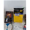 Image 10 : Gas Detector Untested, Thermo-Hygrometer Works, Metric Measurement Tape, Pin-On Pin Spool, Misc
