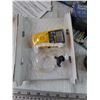 Image 8 : Gas Detector Untested, Thermo-Hygrometer Works, Metric Measurement Tape, Pin-On Pin Spool, Misc