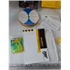 Image 9 : Gas Detector Untested, Thermo-Hygrometer Works, Metric Measurement Tape, Pin-On Pin Spool, Misc