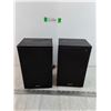 Image 1 : (2) Black Sony SS-CFX200 Bookshelf Speakers