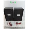 Image 2 : (2) Black Sony SS-CFX200 Bookshelf Speakers