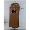 Image 4 : Hermle Wooden Wall Clock Untested As-Is