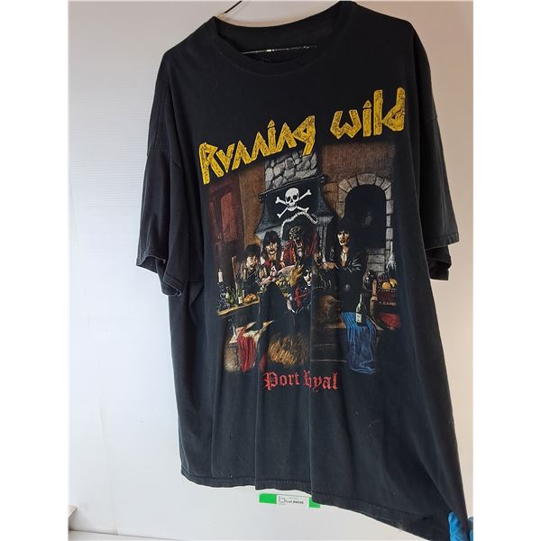 Running Wild Band Tshirt, Approx. 2XL
