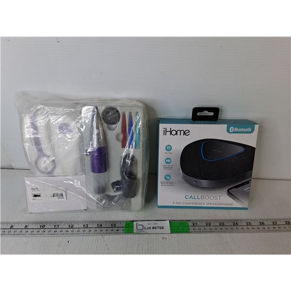 Wilton Icing Writer Pen-Powers On & 3 Mic Conference Speakerphone
