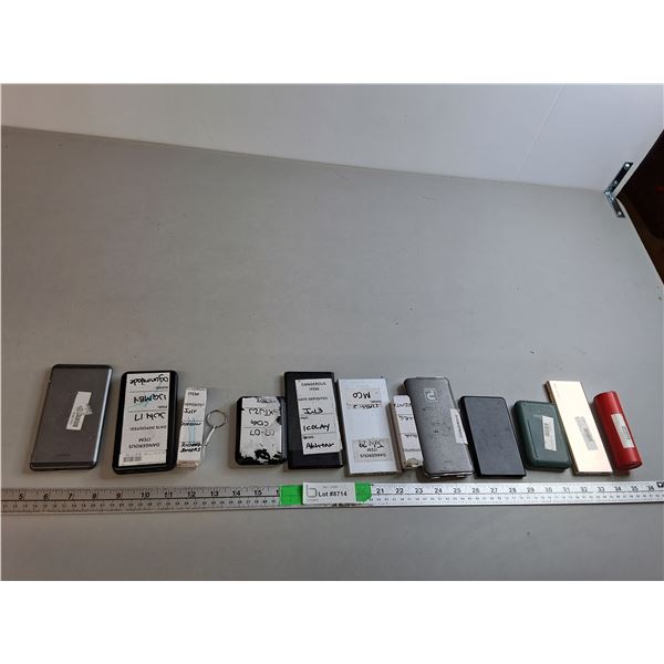(12) Power Banks-Untested, Can't Ship