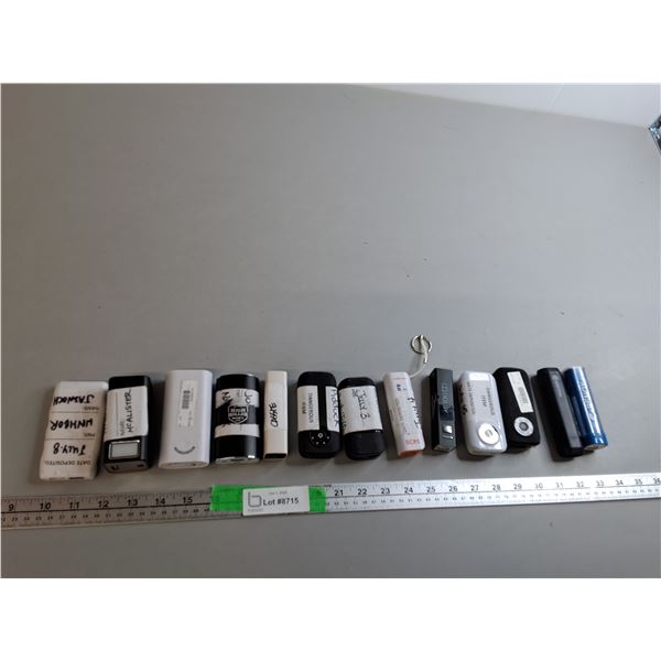 (13) Power Banks-Untested, Can't Ship
