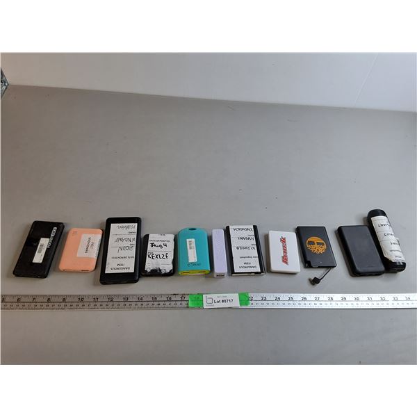 (11) Power Banks-Untested, Can't Ship