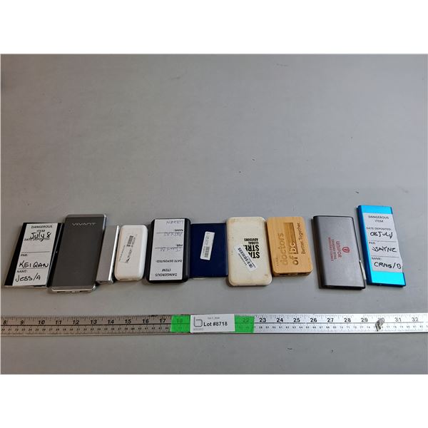 (10) Power Banks-Untested, Can't Ship