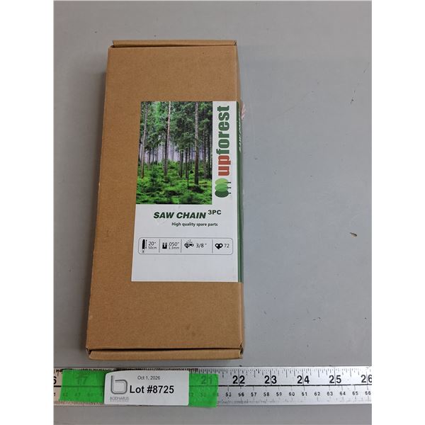 (3) 20" Saw Chains, NIB