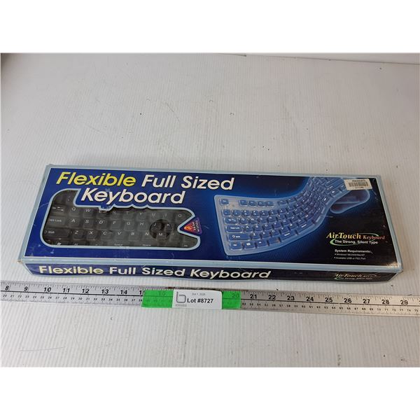 Flexible Full Sized Keyboard