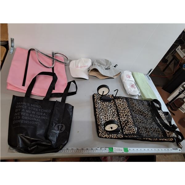 Shopping Totes, Hats, Placemats, Misc.