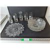 Image 1 : 25th Anniversary Glasses, (3) Bowls, 11.5" Plate