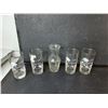 Image 3 : 25th Anniversary Glasses, (3) Bowls, 11.5" Plate