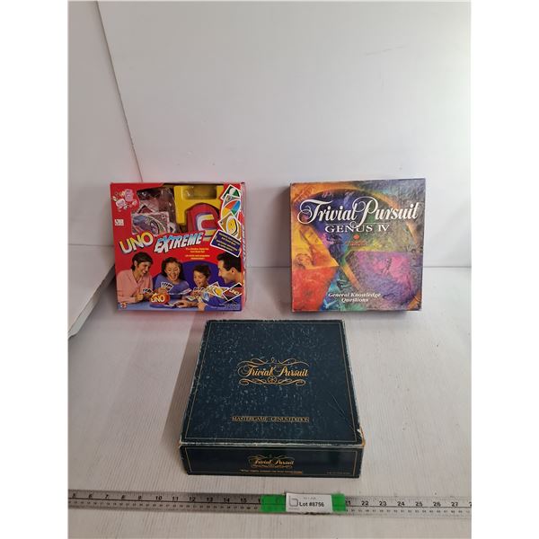 Uno Extreme, Trivial Pursuit/Genus IV