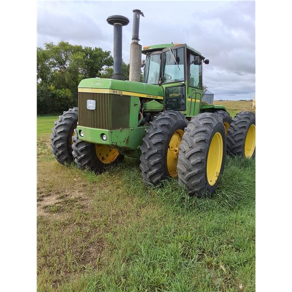 John Deere 8630 4WD Tractor w/Dual 18438 Tires & Quad Range Transmission-Pickup offsite by Allan