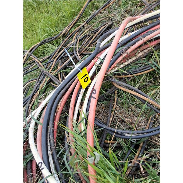 Assorted Aluminum Cable - Unknown Lengths-Pickup Offsite South of Allan