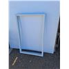 Image 4 : *** Window Frame Approx. 38" x 24" & Window Insert -One Pane Broken, Can't Ship