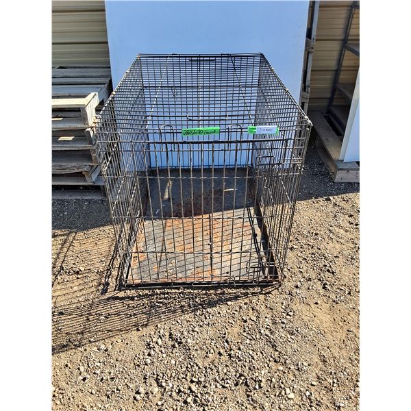 **Metal Dog Kennel-Can't Ship