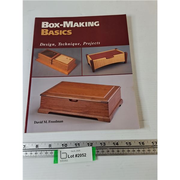 Box-Making Basics Design Technique Projects Soft Cover