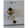 Image 1 : Kerosene Lamp with Glass Chimney