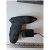 Image 2 : Overhead Garage Storage Rack, Cordless Screwdriver and Charging Cord Tested Works, Large Metal Pot