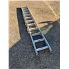 Image 1 : **12 Rung Metal Portable Ladder No Shipping