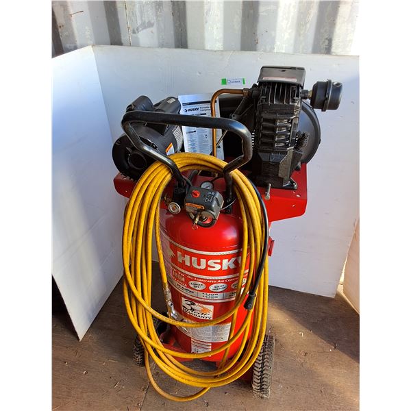 ***26 Gallon Husky Portable Air Compressor No Shipping