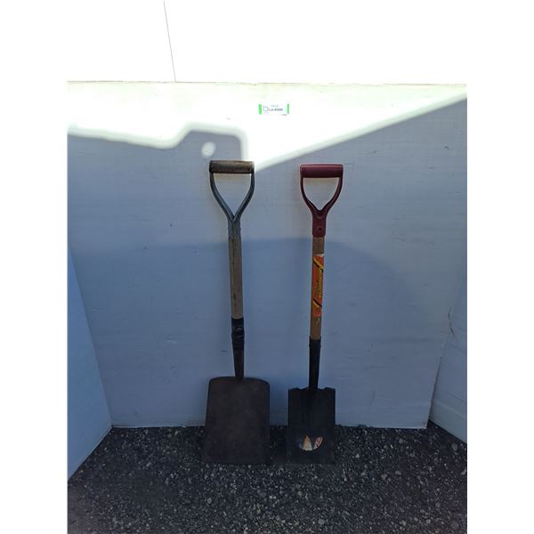 **(2) Metal Shovels No Shipping
