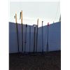 Image 1 : **Assorted Tools, (3) Window Cleaners, Garden Fork,  Metal Rake, Rebar Bar No Shipping