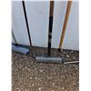 Image 4 : **Assorted Tools, (3) Window Cleaners, Garden Fork,  Metal Rake, Rebar Bar No Shipping