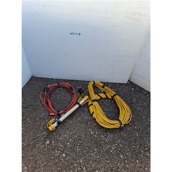 **(3) Extension Cords Untested No Shipping