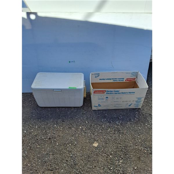 ***Coleman Marine Cooler 30" x 16" x 16" with Box No Shipping