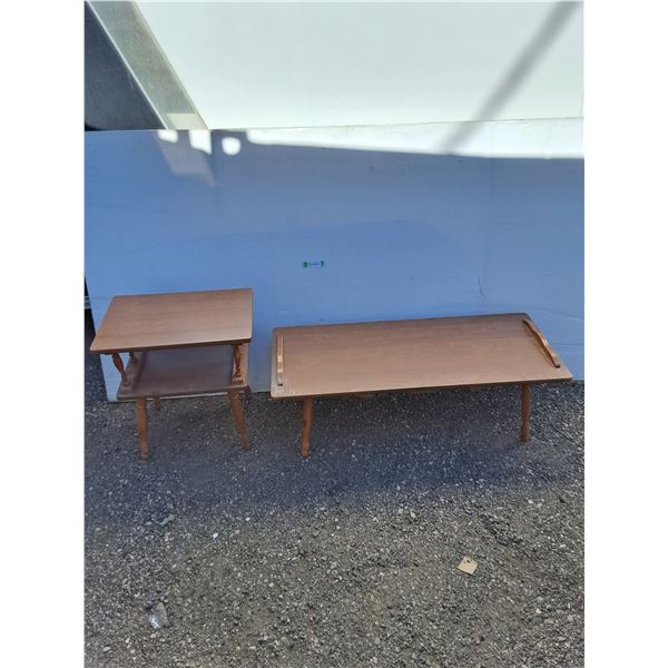 ***End Table and Coffee Table with Removable Legs No Shipping