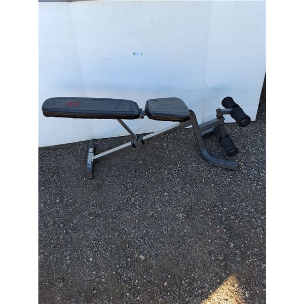 *Marcy Sit-Up Bench As-Is No Shipping