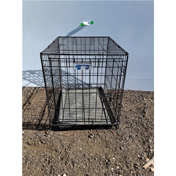 **Metal Kennel Approx. 24" x 18" x 21"- Can't Ship