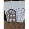 Image 3 : **Welcome Sign, Gate Decor & Lattice 37" Tall- Can't Ship