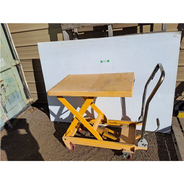 **32" x 20" x 34" Adjustable Height Hand Trolley- Can't Ship