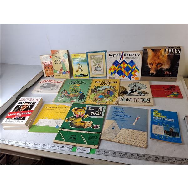 Book Lot- Children's Book, Lois Hole, Politics, Misc.