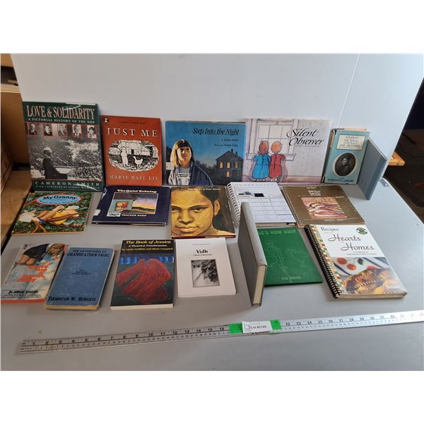 Book Lot- Rousseau, House Detox, Wab Kinew, Misc.