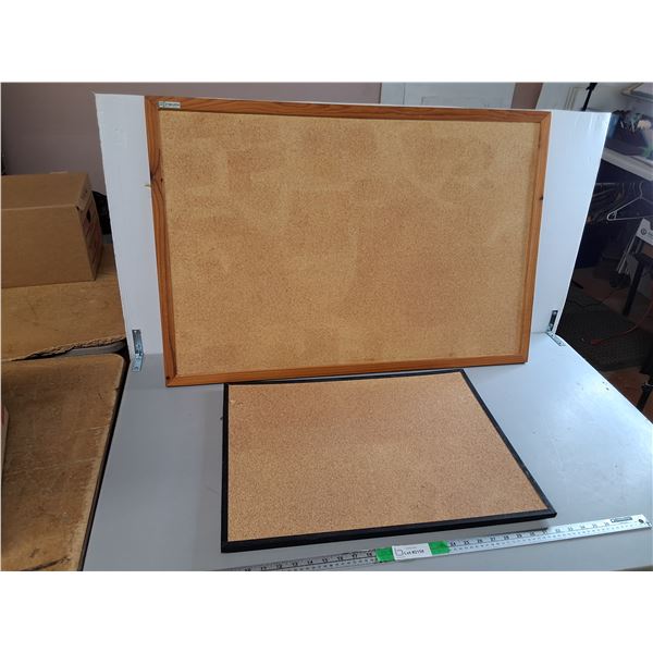 (2) Bulletin Boards up to 37.25" x 25"- Can't Ship