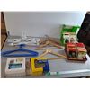 Image 1 : Clothes Hangers, Nature Cards, Hand-Operated Sewing Machine